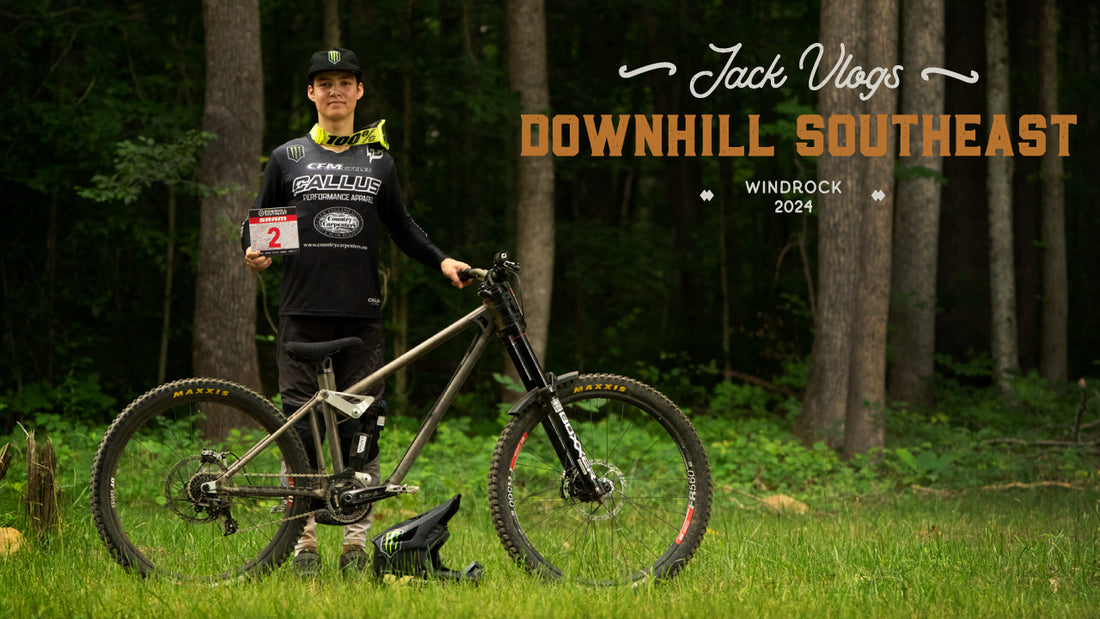 Jack Vlogs with Southern Gravity at Downhill Southeast - Windrock Bike Park - 2024