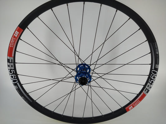 Wheels - Blue Factor Hubs/ DT Swiss FR560 Rims