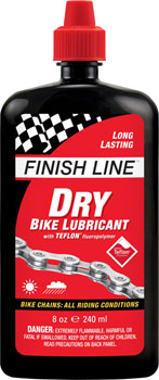 Finish Line DRY Bike Chain Lube - 8 fl oz, Drip