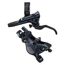 Shimano SLX BL-M7100/BR-M7100 Disc Brake and Lever - Front, Hydraulic, Post Mount, 2-Piston, Black